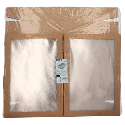 Transport- und Catering-Kartons, Pappe eckig 8 cm x 31 cm x 45 cm braun