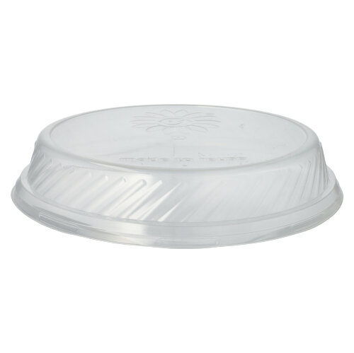 Mehrweg-Deckel für Menü-Teller PP rund Ø 22,7 cm · 4,1 cm transparent
