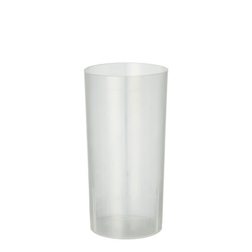 Mehrweg-Gläser für Longdrinks PP 0,2 l Ø 5,5 cm · 10,9 cm transluzent