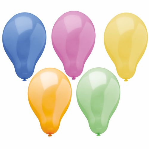 Luftballons Ø 25 cm farbig sortiert "Trend"