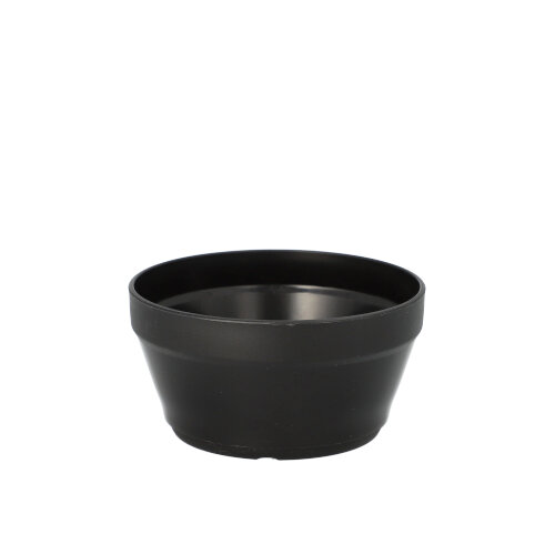 "Circulware" Mehrweg-Trinkbecher PP rund 0,1 l Ø 8 cm · 4,1 cm schwarz