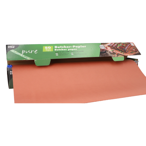 Butcher Papier Kraftpapier "pure" 50 m x 60 cm in Faltschachtel
