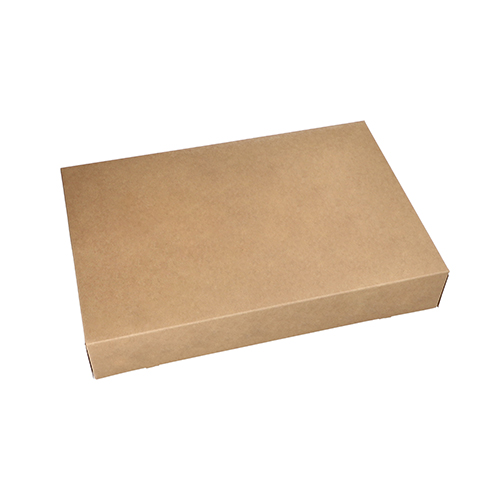 Transport- und Catering-Kartons, Pappe 8 cm x 31,3 cm x 46,5 cm braun "Zakeke"