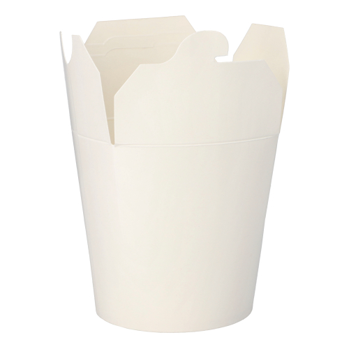 Snackboxen "ASIA" rund 900 ml 11,2 cm x 11 cm x 9,5 cm weiss