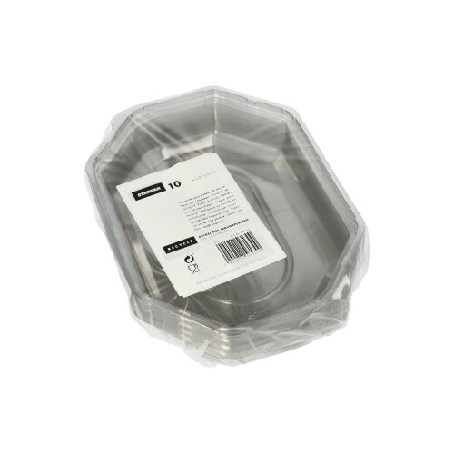 Deckel für Servierplatten, PET 6 cm x 22 cm x 31 cm transparent