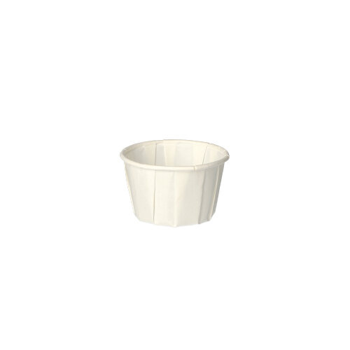 Dressingbecher, Papier "pure" 50 ml Ø 5,8 cm · 3,5 cm weiss