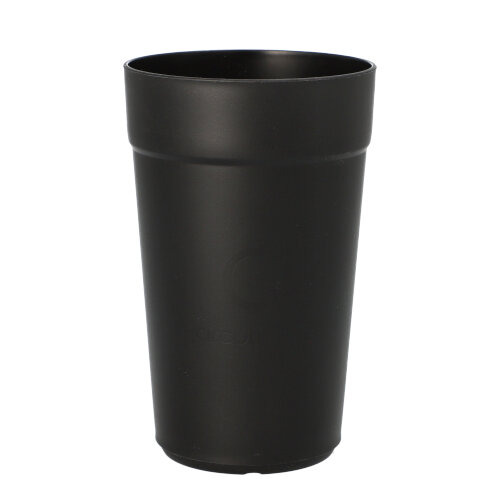 "Circulware" Mehrweg-Trinkbecher PP 0,4 l Ø 8 cm · 13 cm schwarz