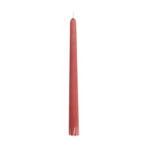 Leuchterkerzen Ø 2,2 cm · 25 cm rost aus 100 % Stearin