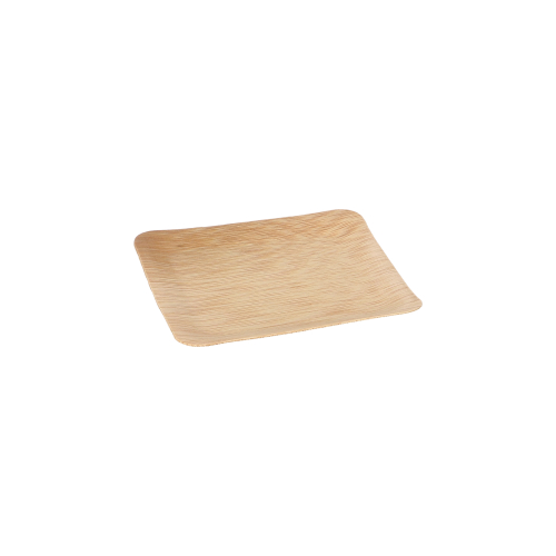 Fingerfood - Teller, Bambus "pure" eckig 1,5 cm x 8,5 cm x 8,5 cm