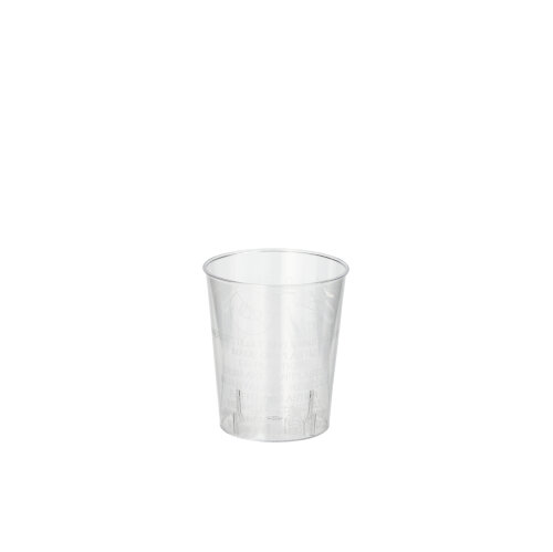 Gläser für Schnaps, PS 2 cl Ø 3,7 cm · 4,1 cm glasklar
