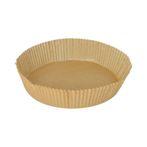 Backpapierzuschnitte Ø 21 cm · 5 cm braun für Heißluftfritteusen Backpapierzuschnitte Ø 21 cm · 5 cm braun für Heißluftfritteusen
