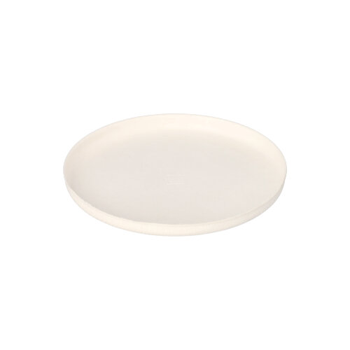 Teller Zuckerrohr "pure" rund Ø 12 cm · 1 cm weiss "Cella"