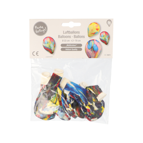 Luftballons Ø 22 cm "Multicolour"