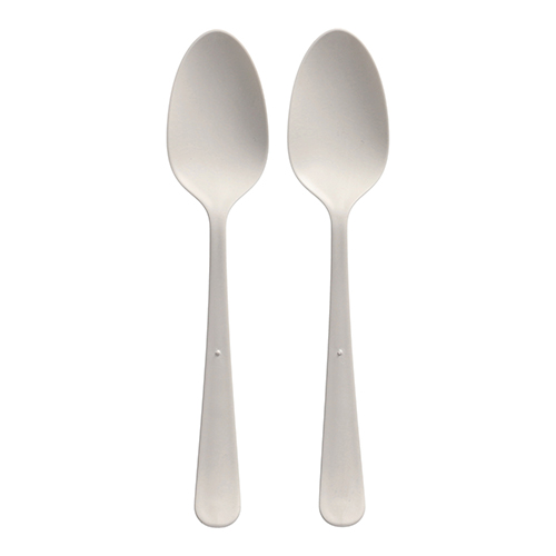"Circulware" Mehrweg-Löffel PP-MF 19 cm weiss "Gaia" extra stabil, in Spenderbox