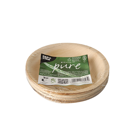 Schalen, Palmblatt "pure" rund 200 ml Ø 13 cm · 3 cm