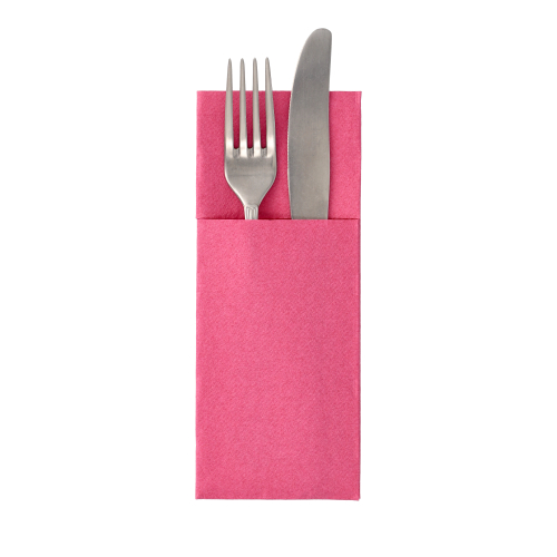 Servietten "ROYAL Collection" 40 cm x 30 cm fuchsia mit Besteckfalz