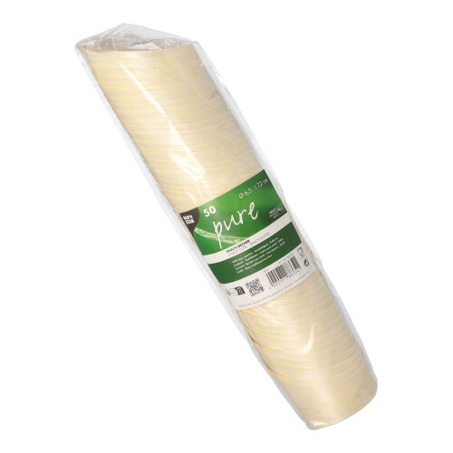 Snackbecher, Holz "pure" Ø 6,5 cm · 7,2 cm