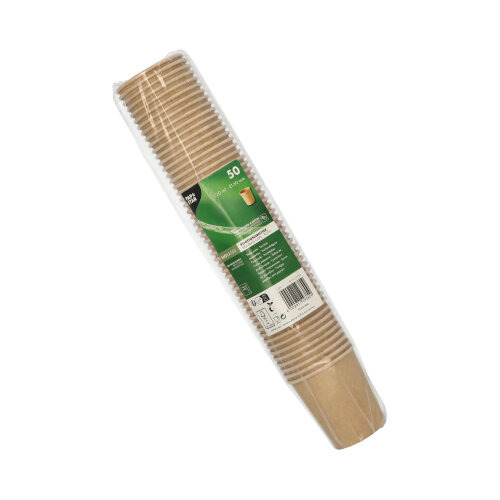 Portionsbecher, Pappe 120 ml Ø 6 cm · 6,6 cm braun