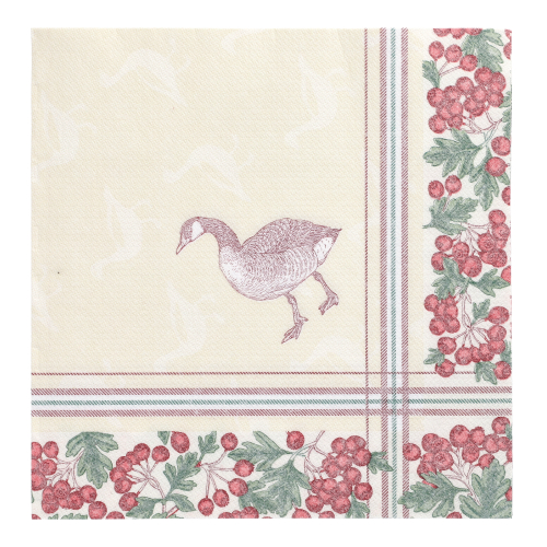 Servietten "ROYAL Collection" 1/4-Falz 40 cm x 40 cm "Goose"