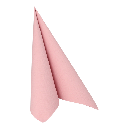 Servietten "ROYAL Collection" 1/4-Falz 40 cm x 40 cm hellrosa
