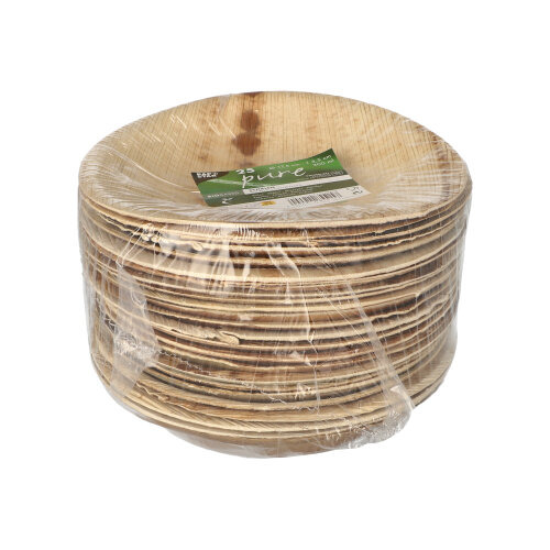 Schalen, Palmblatt "pure" rund 300 ml Ø 17,5 cm · 3,5 cm