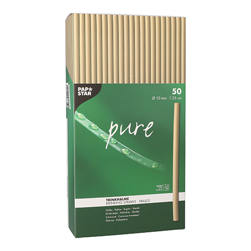 Trinkhalme Schilf "pure" Ø 10 mm · 25 cm