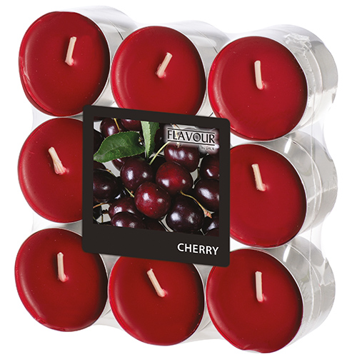 "GALA" Duftlichte Ø 37,5 mm · 16,6 mm bordeaux - Cherry