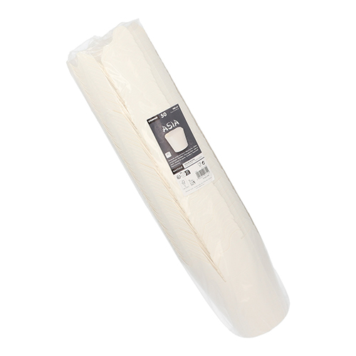 Snackboxen "ASIA" rund 900 ml 11,2 cm x 11 cm x 9,5 cm weiss