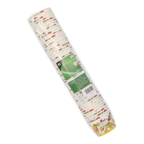 Eisbecher, Pappe 125 ml Ø 7,5 cm · 4,8 cm "Früchte"