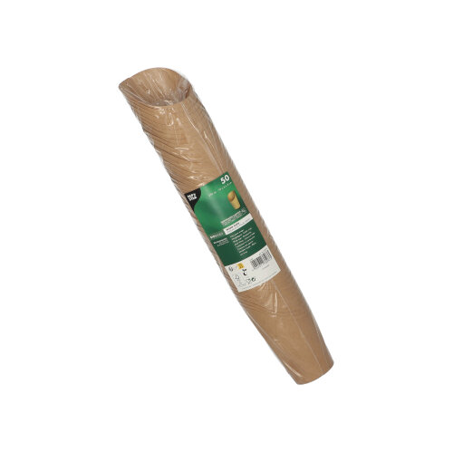 Wrap Cups, Pappe 230 ml 11,7 cm x 7 cm x 6,5 cm braun