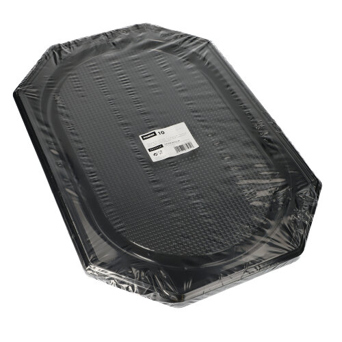 Servierplatten, PET 53 cm x 35 cm schwarz