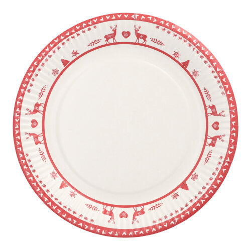 Teller, Pappe rund Ø 23 cm "Rennes"