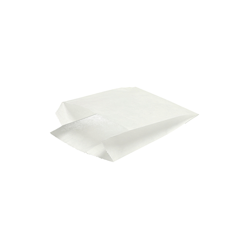 Wrap-Tüten Kraftpapier 11 cm x 8 cm x 4 cm weiss
