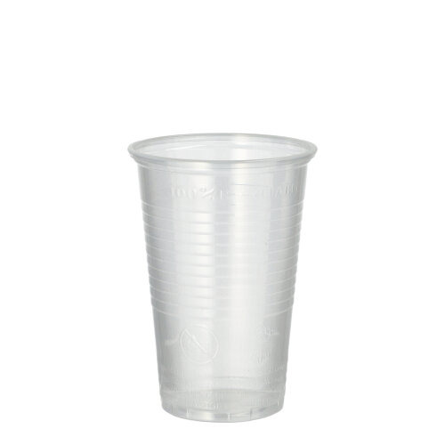 Trinkbecher, PP 0,2 l Ø 7,03 cm · 9,9 cm transparent
