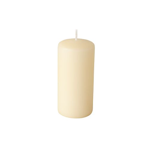 Stumpenkerzen Ø 50 mm · 100 mm creme