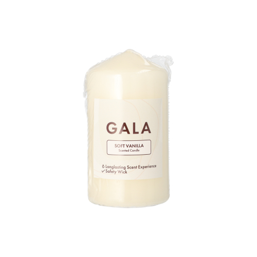 "GALA" Duft-Stumpenkerze Ø 58 mm · 110 mm creme - Soft Vanilla