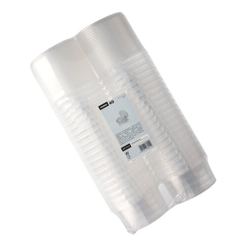 Feinkostbecher, PP rund 480 ml Ø 11,8 cm · 7 cm transparent mit Originalitätsverschluss