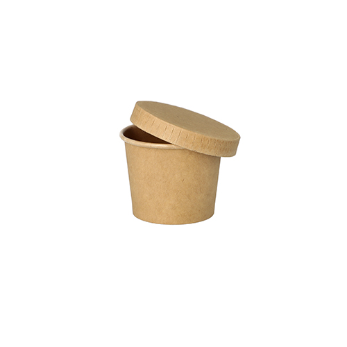 Portionsbecher, Pappe 60 ml Ø 6 cm · 4,9 cm braun