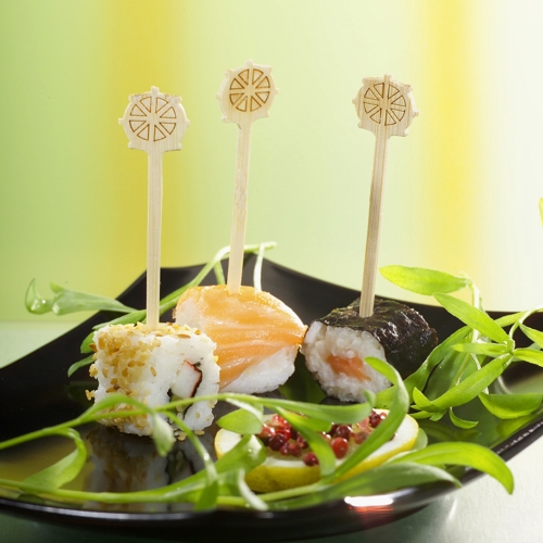 Fingerfood - Picker "pure" 9 cm "Steuerrad"