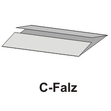 Blatt Handtuchpapier C-Falz 51 cm x 24 cm natur 1-lagig