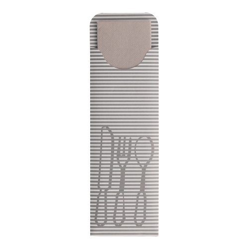 Bestecktaschen 23,5 cm x 7,3 cm grau inkl. farbiger Serviette