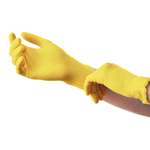 "Medi-Inn® Classic" Handschuhe, Nitril puderfrei gelb "Nitril Yellow" Größe XL