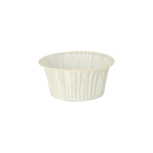 Muffins-Backförmchen Ø 5 cm · 3,5 cm weiss