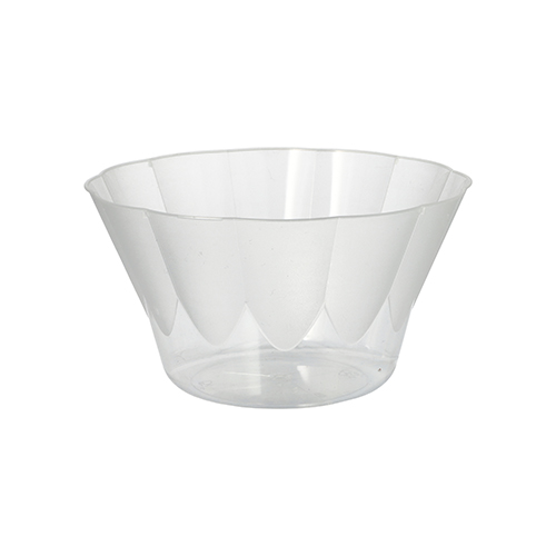 Eis- und Dessertschalen, PS rund 400 ml Ø 12 cm · 7 cm glasklar Eis- und Dessertschalen, PS rund 400 ml Ø 12 cm · 7 cm glasklar