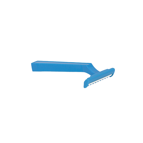 "Medi-Inn" Einmal-Rasierer einschneidig 10 cm x 4 cm blau