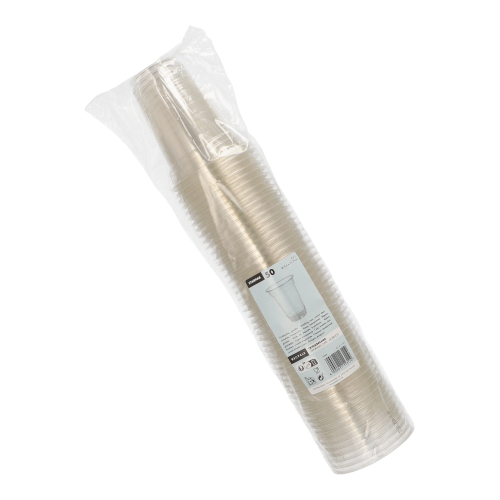 Trinkbecher "Hurricane", PET 0,3 l Ø 9,5 cm · 11,7 cm glasklar