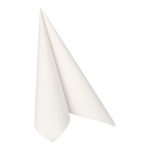Servietten "ROYAL Collection" 1/4-Falz 40 cm x 40 cm weiss in Papierverpackung