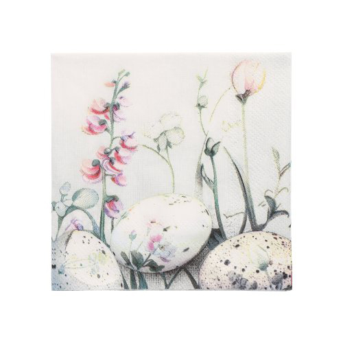 Servietten, 3-lagig 1/4-Falz 25 cm x 25 cm "Pastell Eggs" Servietten, 3-lagig 1/4-Falz 25 cm x 25 cm "Pastell Eggs"