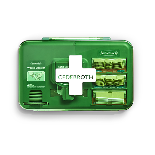 "Cederroth" Wound Care Dispenser, Pflasterspender 20,3 cm x 30,6 cm x 15,5 cm grün