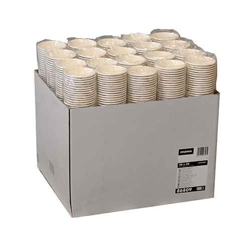 Trinkbecher, Pappe "To Go" 0,2 l Ø 8 cm · 9,2 cm "Newsprint"